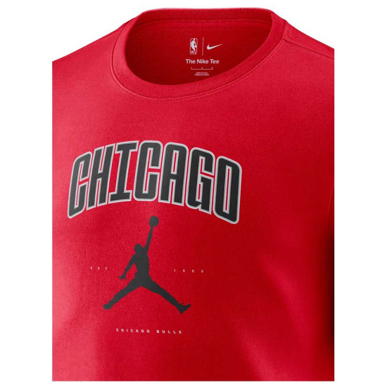 Jordan Ανδρική κοντομάνικη μπλούζα Chicago Bulls Essentials Jordan Ανδρική κοντομάνικη μπλούζα Chicago Bulls Essentials